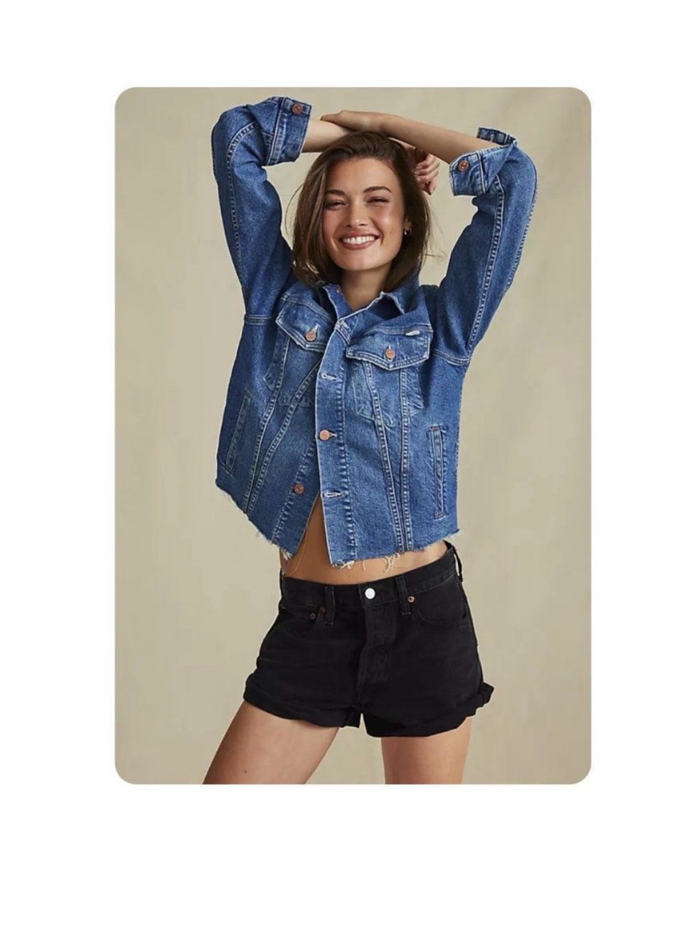 Mother denim jacket